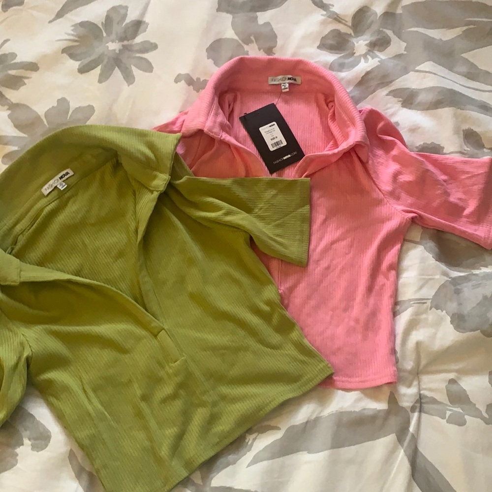 BUNDLE FASHION NOVA Straight A’s all the way top
